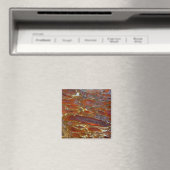 Versteende dinosaurusbot magneet (Insitu (Vaatwasser))