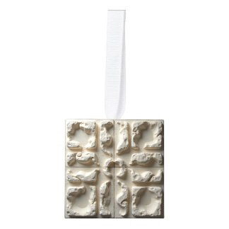 Versteende kubus Ornament