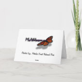 Versteende log Close-up I Kaart (Achterkant)