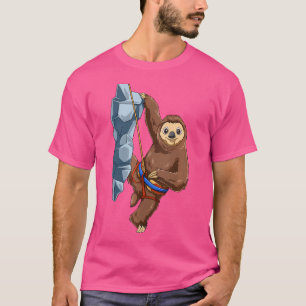 Versteende Luiaard Boulderen En Klimmen T-shirt