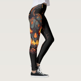 Versteende pompoen leggings