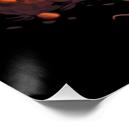 Versteende pompoen perfect poster (Hoek)