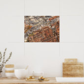 Versteende stam Close-up I Poster (Keuken)