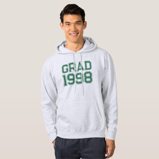 Verstelbaar Afstudeer Jaar Hoodie (Voorkant volledig)