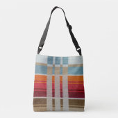 VERSTELBAAR TAS - "LA PLAYA" - Mexican Weave (Achterkant)