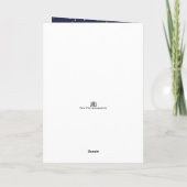 Verstelbare Begle Kerstkaart Feestdagen Kaart (Achterkant)