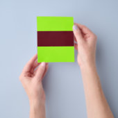 Verstelbare chartreuse & Bruine Flyer (Hand)