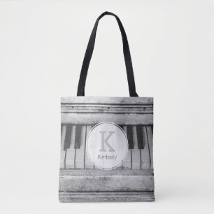 verstelbare Piano-toetsenbordtas - Aangepast Tote Bag