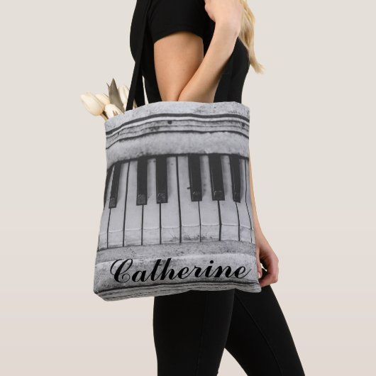  verstelbare  Pianozak Tote Bag (Dichtbij)