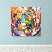 versteld canvas afdruk (Insitu (Houten vloer))