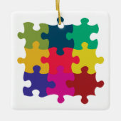 versteld keramisch ornament (Voorkant)