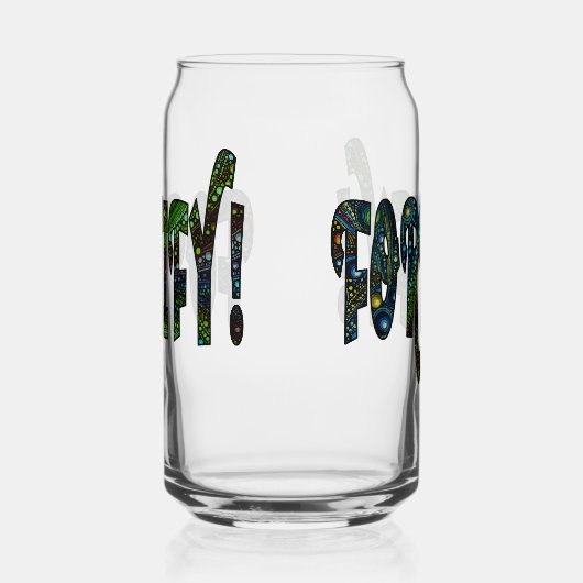 Versterk! Blikvorm Glas (Rechts)