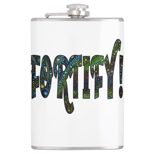 Versterk! Heupfles (Voorkant)