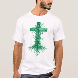Versterk Je Geloof – Christelijk Kruis T-shirt