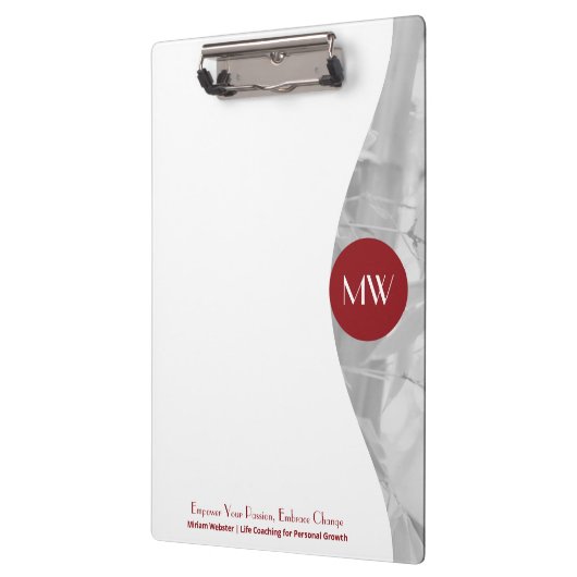 Versterk je passie en omarm Change Life Coach Klembord (Links)