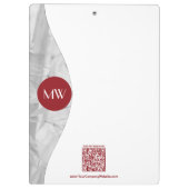 Versterk je passie en omarm Change Life Coach Klembord (Achterkant)