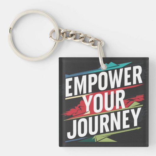 Versterk je reis | hazem Alex sleutelhangers  (voorkant)