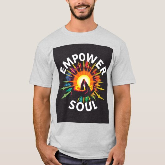 Versterk je ziel t-shirt (Voorkant)