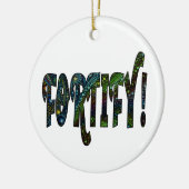 Versterk! Keramisch Ornament (Links)