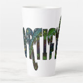 Versterk! Latte Mok (Voorkant)