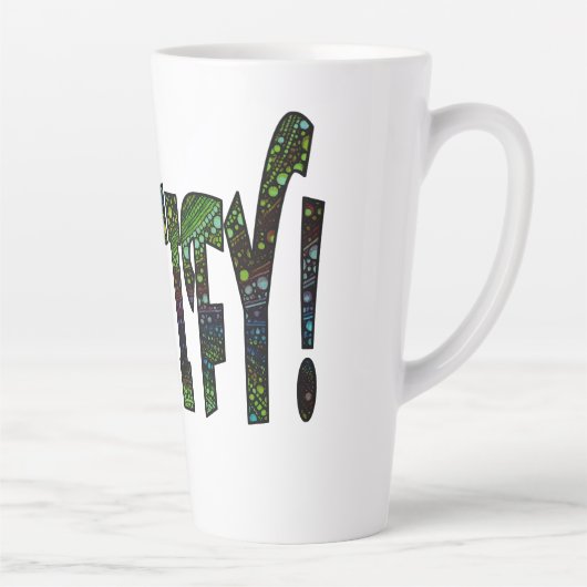 Versterk! Latte Mok (Rechts)