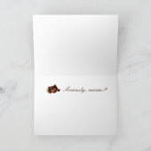 versterk me met rozijnen grappige valentijn feestdagen kaart (Binnen)