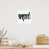 Versterk! Poster (Keuken)