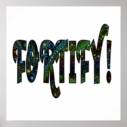 Versterk! Poster (Voorkant)