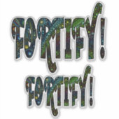 Versterk! Sticker (Voorkant)