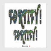 Versterk! Sticker (Vel)