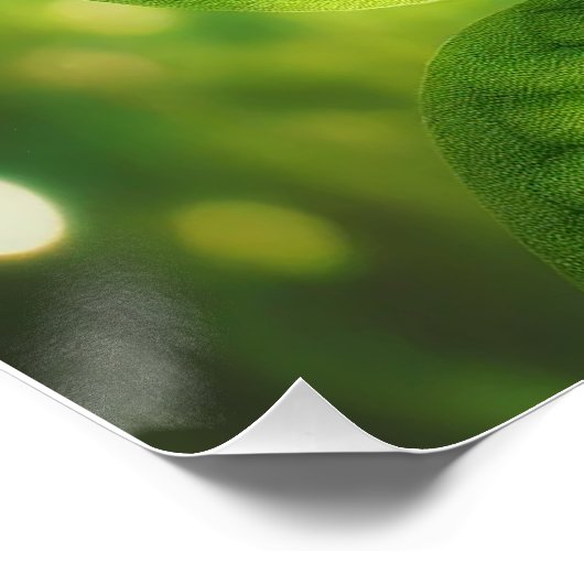 Versterk uw apparaat met de symfonie van de natuur perfect poster (Hoek)