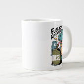 Versterk uw avontuur grote koffiekop (Voorkant rechts)