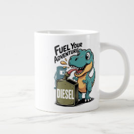 Versterk uw avontuur grote koffiekop