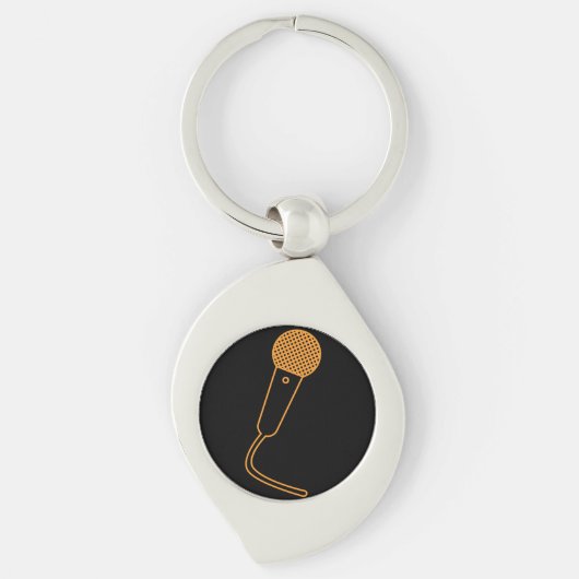 Versterk uw stijl met de Mini Mic-Sleutelhanger Sleutelhanger (Voorkant)