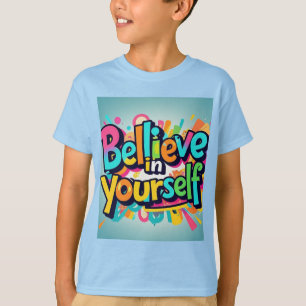 Versterk uw T-shirt van vertrouwen