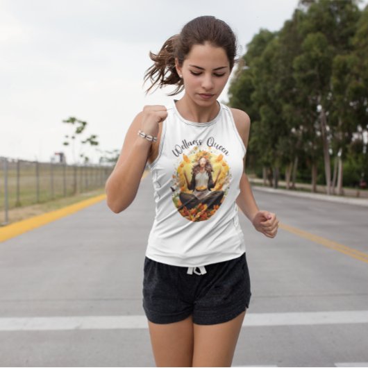 👑Versterk uw Wellness met de Wellness Queen🧘  T-shirt