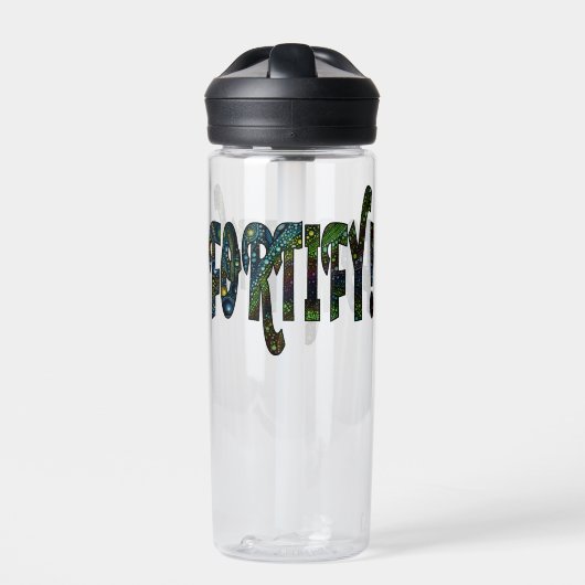 Versterk! Waterfles (Voorkant)