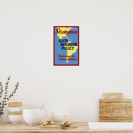 Versterken van goed nabuurschapsbeleid poster (Keuken)