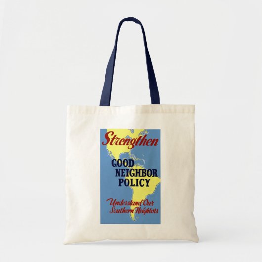 Versterken van goed nabuurschapsbeleid tote bag (Voorkant)