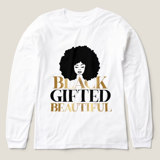 "Versterkende identiteit, het vieren van schoonhei Tri-Blend Shirt (Voorkant)