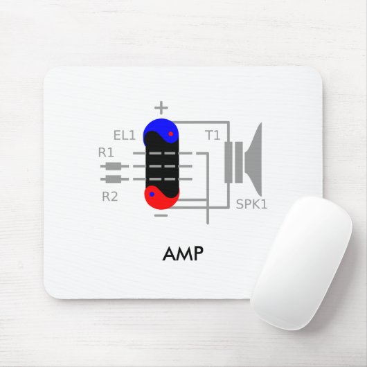 versterkerbuis muismat (Met muis)