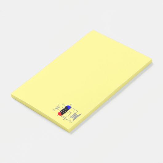 versterkerbuis post-it® notes (Schuin)