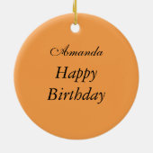 Versterking Georgia O'Keefe Red Poppy Flower 1927 Keramisch Ornament (Achterkant)