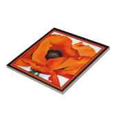 Versterking Georgia O'Keefe Red Poppy Flower 1927 Tegeltje (Zijkant)