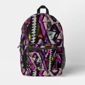 Versterking in kleur bedrukte rugzak (Voorkant)