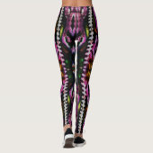 Versterking in kleur leggings (Achterkant)