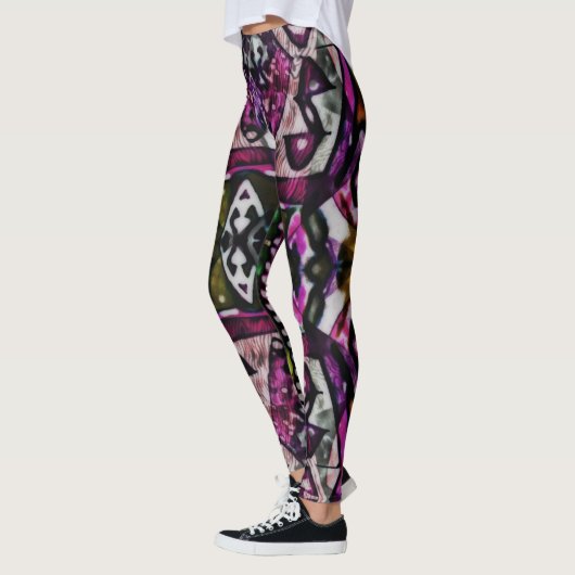 Versterking in kleur leggings (Links)