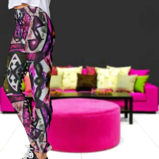 Versterking in kleur leggings