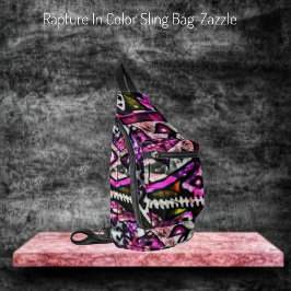 Versterking in kleur sling bag