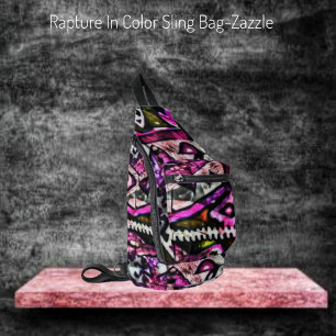 Versterking in kleur sling bag